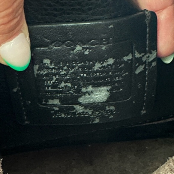 Coach Romantic Minimalist Derby Slim Crossbody Black Leather bag - Picture 3 of 6